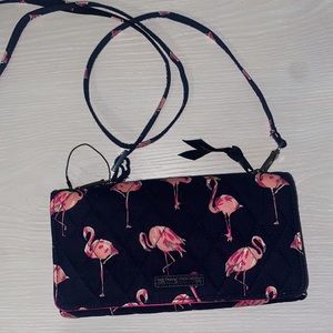 NEW VERA BRADLEY Cross body AND wrist purse/wallet
